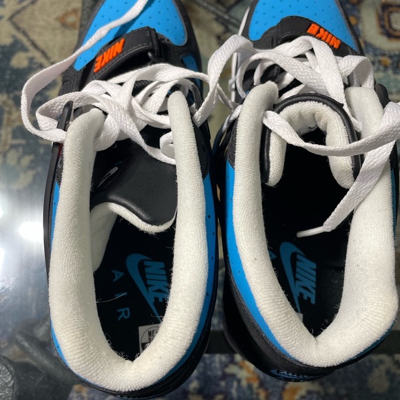 Nike Air Trainer 3 Black Total Orange Laser Blue - Picture 2 of 8